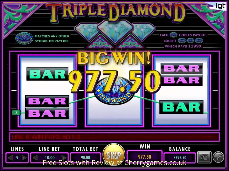 Triple Diamond Online Slots